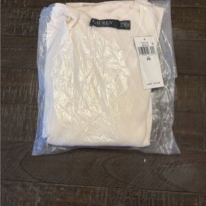 Ralph Lauren Black Label Cream Blouse